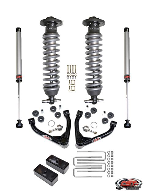 07-18 Chevy / GMC 1500 4wd 3.5″ Stage 3 Suspension System (Cast Steel O ...