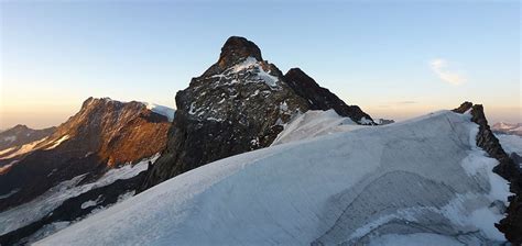 Standort Gipfel Mittler Tierberg Blick Zum Nordgipfel Hikr Org