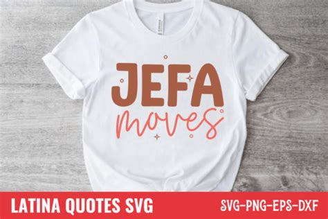 Latina SVG Jefa Moves SVG Graphic By CraftArt Creative Fabrica