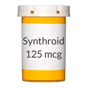 Synthroid 125 mcg Tablets