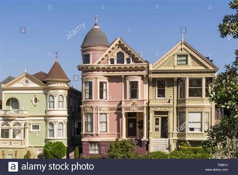 The "Painted Ladies" on Alamo Square in San Francisco Stock Photo - Alamy