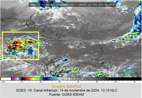 Depresi N Tropical Se Intensifica A Tormenta Sara