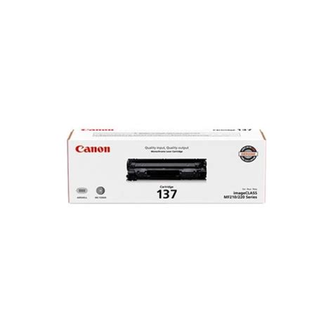 Canon 137 Toner Cartridge - Black - XQ1203 - Shoplet.com