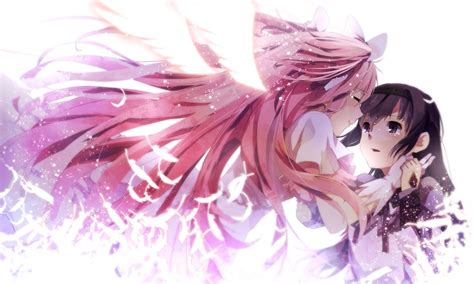 Homura and Madoka - Homura x Madoka Fan Art (37625135) - Fanpop