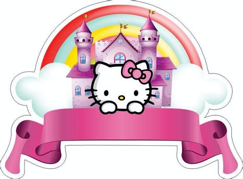 Toppers Para Tortas Hello Kitty Artofit