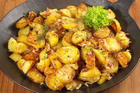 Bratkartoffeln aus Bamberger Hörnla Fränkische Rezepte Rezepte