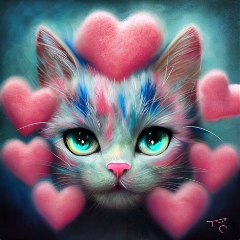 Artstation Cotton Candy Kitty