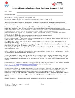 PIPEDA CONSENT FORM Doc Ykpbsc Nt Fill And Sign Printable Template