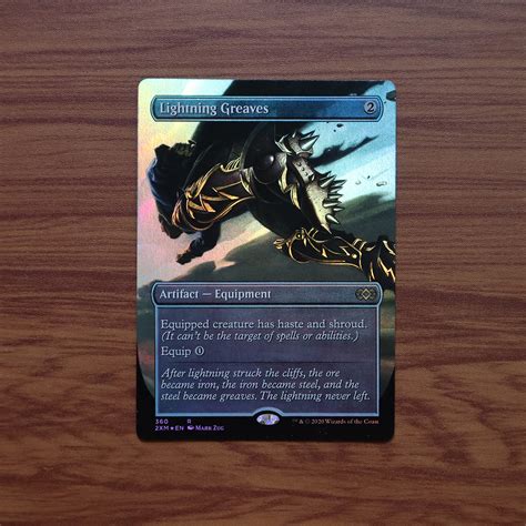 Lightning Greaves Full Art #360 2XM magic the gathering proxy mtg cards Top Quality – Rylease ...