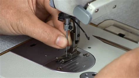 How To Change A Sewing Machine Needle On An Industrial Sewing Machine