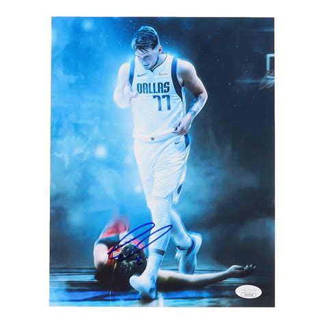 Luka Doncic Signed Mavericks 8x10 Photo Jsa Pristine Auction