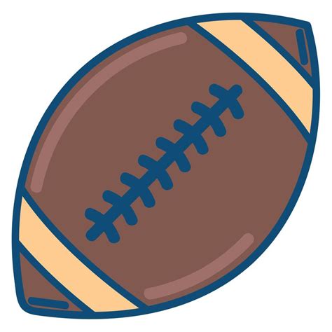 American Football Ball Vector Art At Vecteezy