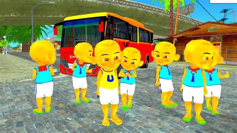 Hari Yang Cerah Upin Dan Rombongan Ipin Naik Bus Otw Ke Pantai😍 Youtube