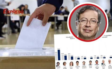 Gustavo Petro L Der En Intenci N De Voto A La Presidencia El Expreso