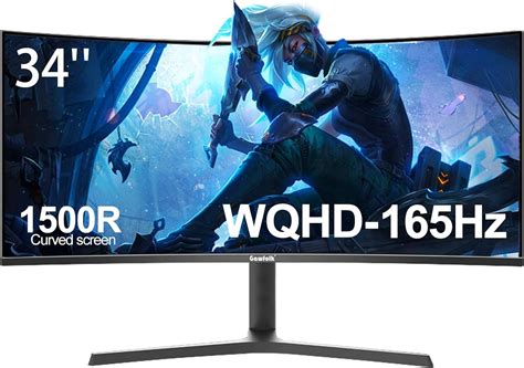 PCMENA Gawfolk GF340C Ultrawide Curved Gaming Monitor Review 34