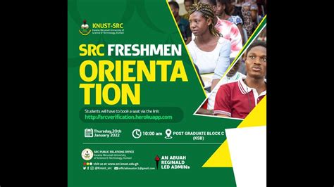 Knust Src Freshers Orientation Youtube