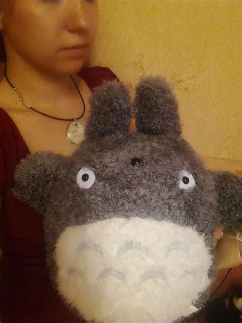 Totoro Plush Gray 16 To 70cm Ghibli Store