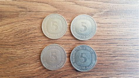 5 Deutsche Mark 1986 Kompletter Satz D F G J Heiermann EBay