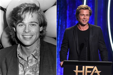 La Evolución De Brad Pitt Con El Paso De Los Años