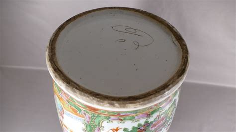 Proantic Vase En Porcelaine De Canton Chine XIX ème Siècle