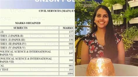 Upsc Topper Ishita Kishores Marksheet Goes Viral On Social Media