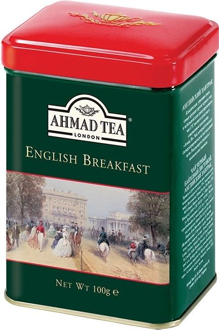 Trà Ahmad English Breakfast hộp thiếc 100g