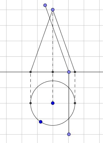 Dibujo En Daganzo De Arriba Cono Plano Paralelo A Generatriz