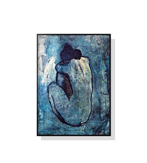 Blue Nude By Pablo Picasso Wall Art Canvas Luxe Mirrors