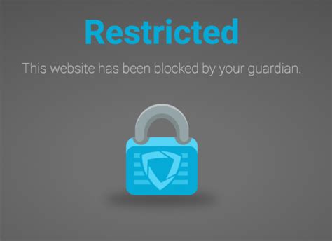 Types Of Goguardian Block Pages