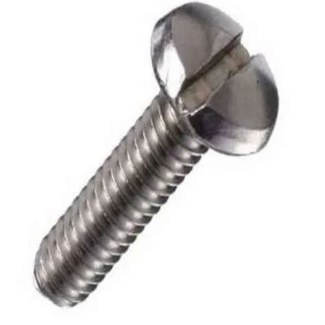 Apex Industries Full Thread Mild Steel Pan Head Screw Size Inch