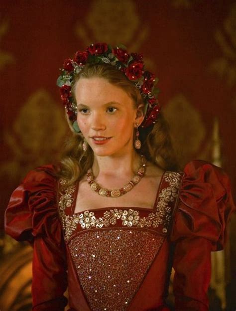 Tamzin Merchant As Catherine Howard In The Tudors TV Series 2010