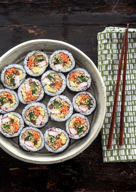 Kimbap Korean Seaweed Rice Rolls Beyond Kimchee