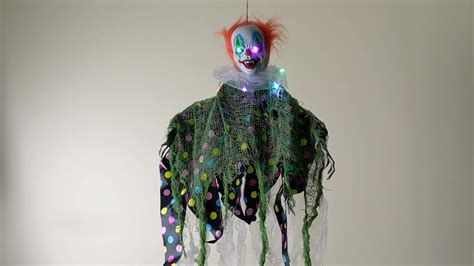 Light Up Clown Halloween Prop Ss77224 Youtube