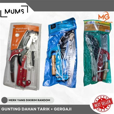 Jual Gunting Dahan Tarik Gergaji Pisau Dengan Tali 2 3 Meter