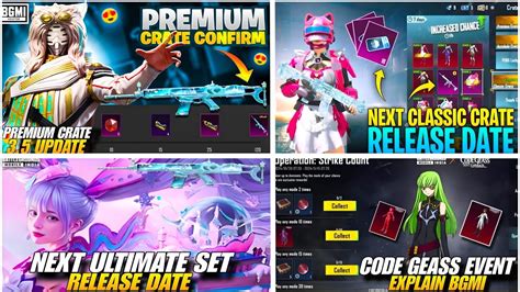 Next Premium Crate Gun Bgmi Next Classic Crate Bgmi New Event Bgmi