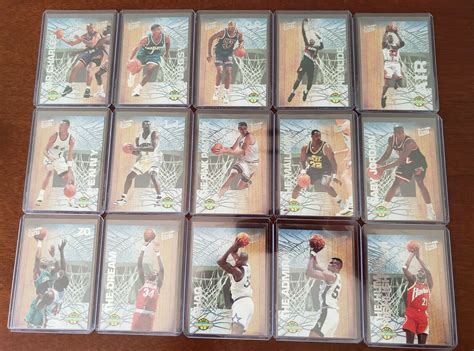 Fleer Ultra Famous Nicknames Complete Card Set Michael