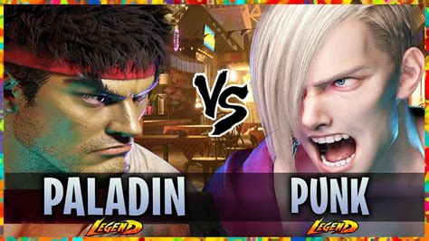 SF6 RYU PALADIN Vs ED PUNK Street Fighter 6 YouTube