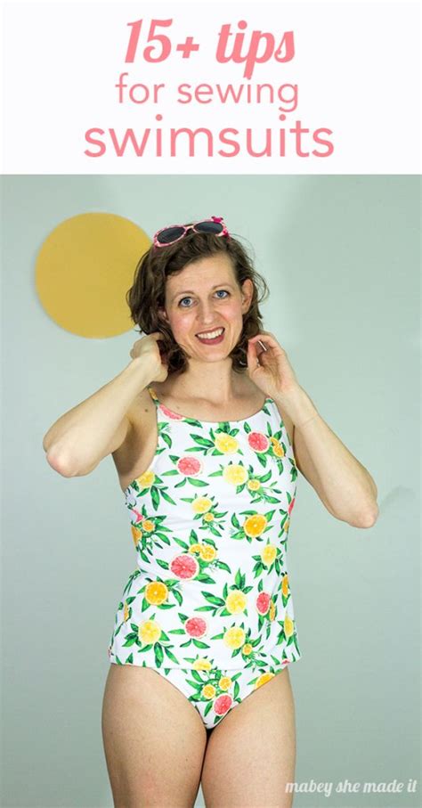 15 Tips To Sewing Swimsuits Youll Love • Mabey She Made It