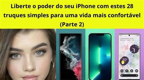 Revele os segredos 28 truques do iPhone que vão surpreender você YouTube