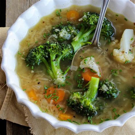 Gemüsesuppe mit Couscous schnelle einfache und gesunde Rezepte