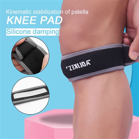 Aolikes Adjustable Knee Patella Tendon Brace Strap Knee Patella Support