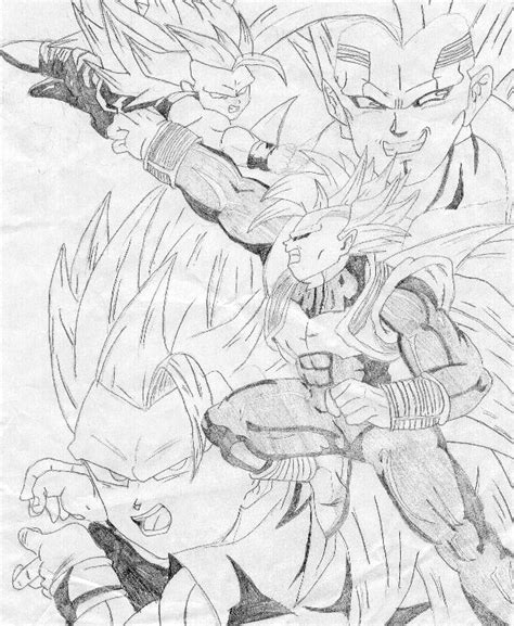 Goku VS Baby Vegeta by Buster-Blader on DeviantArt