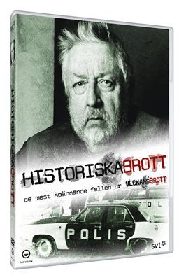 HISTORISKA BROTT med Leif GW Persson på DVD digitalt 4 april