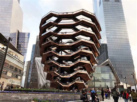 The Vessel Atra O No Hudson Yards Em Nova York Dicas Nova York