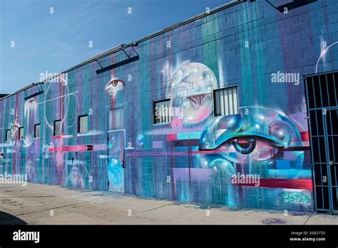 Murals And Street Art From The Arts District In Los Angeles California