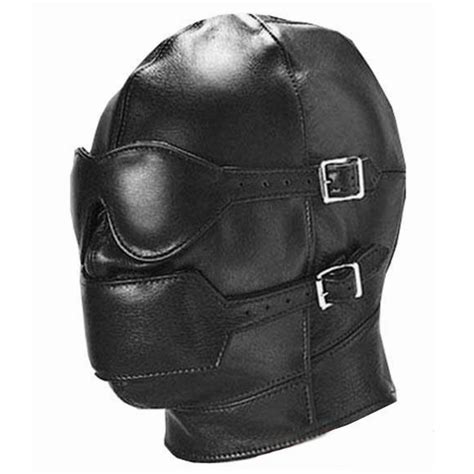 Premium Bdsm Hood With Blindfold And Ball Gag All Things A2z