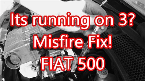 How To Change Spark Plugs Leads Fiat 500 Youtube