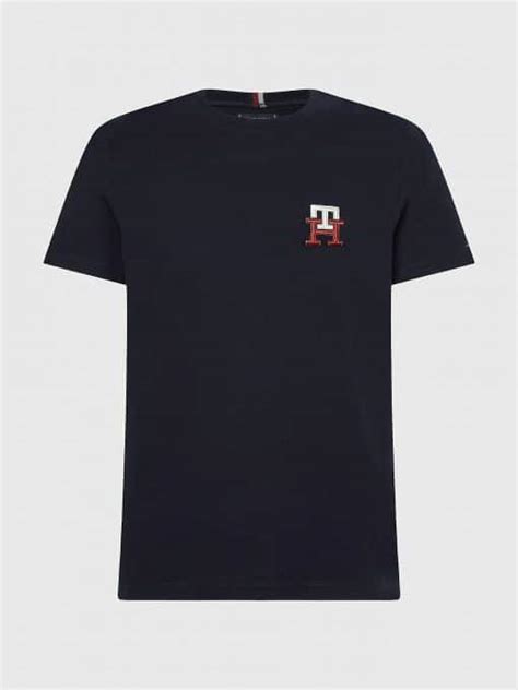 Buy Tommy Hilfiger Essential Monogram Tee Desert Sky Scandinavian Fashion Store