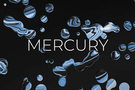 Liquid Mercury - Abstract Shapes Collection - Design Cuts