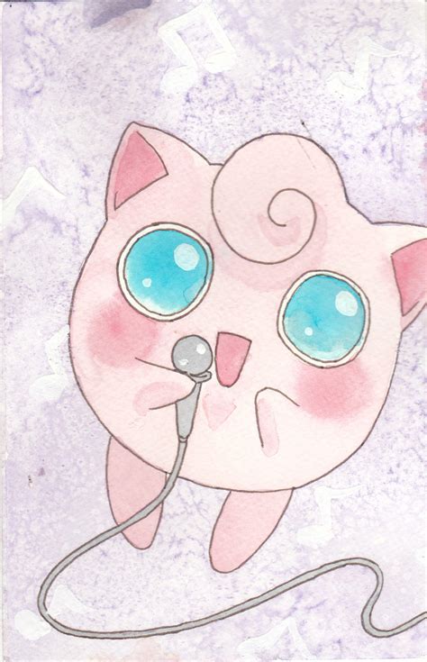 Singing Jigglypuff by agalmatophiliac on deviantART